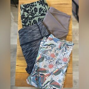 Victoria's Secret/ Victoria’s Sport Leggings - Floral, Gray, Cheetah and Taupe